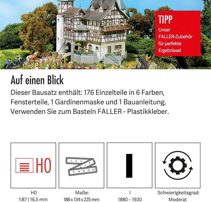 FALLER 130385 - Jagdschloss „Falkeneck“