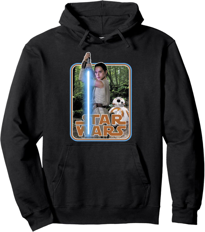 Star Wars Rey & BB-8 Episode 7 Poster Sticker Pullover Hoodie