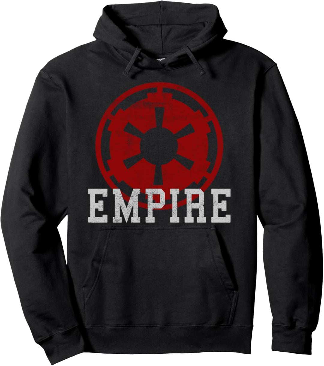Star Wars Empire Red Logo Stamp Pullover Hoodie