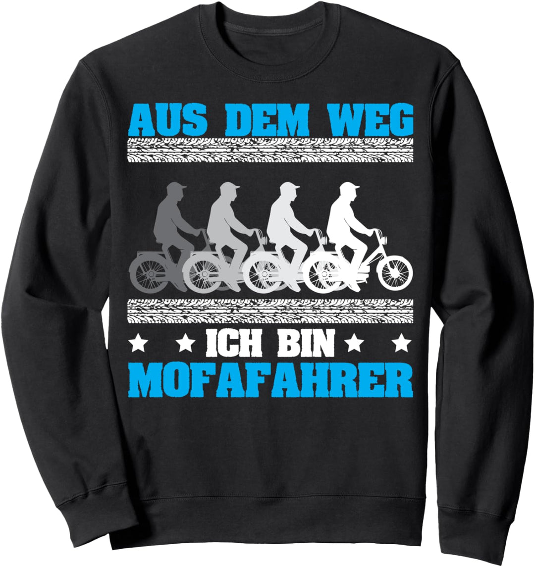 Lustiges Mofa Hercules Moped Spruch Sweatshirt