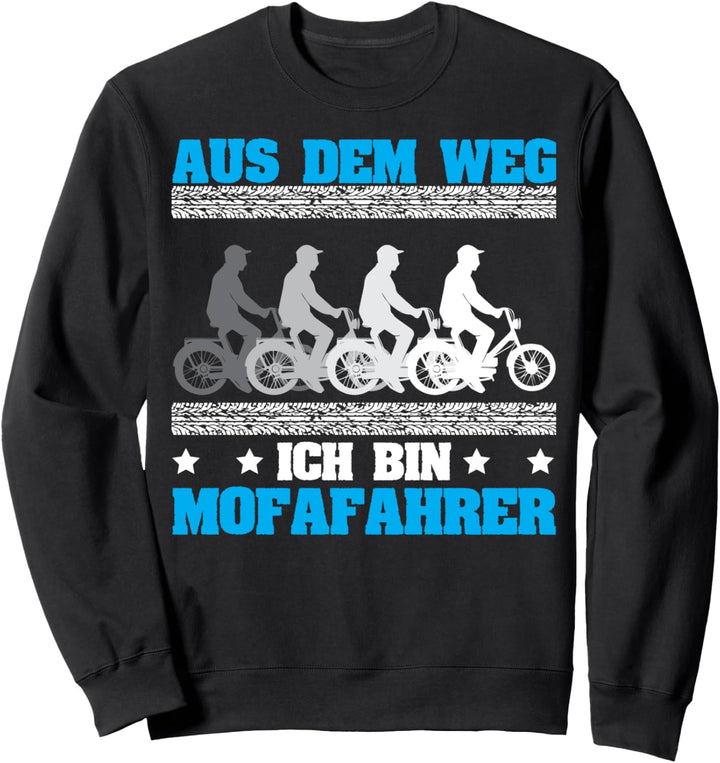 Lustiges Mofa Hercules Moped Spruch Sweatshirt