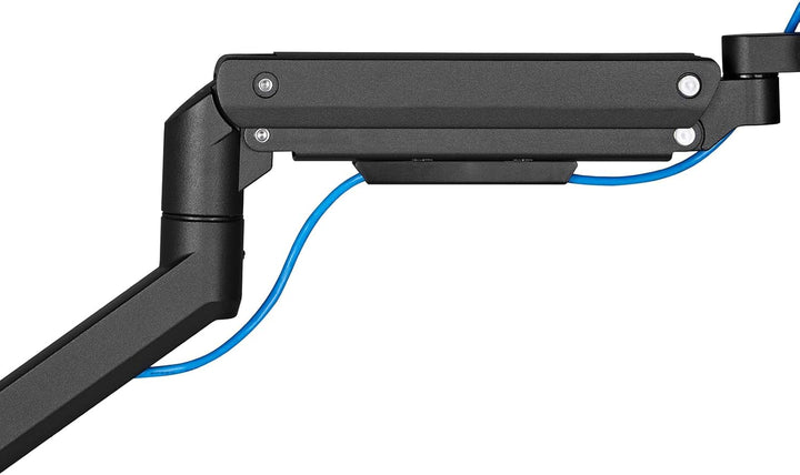 Silverstone ARM14B- Monitorarm für einzelnen Monitor mit Hochleistungs-Gasfederdesign und vielseitig