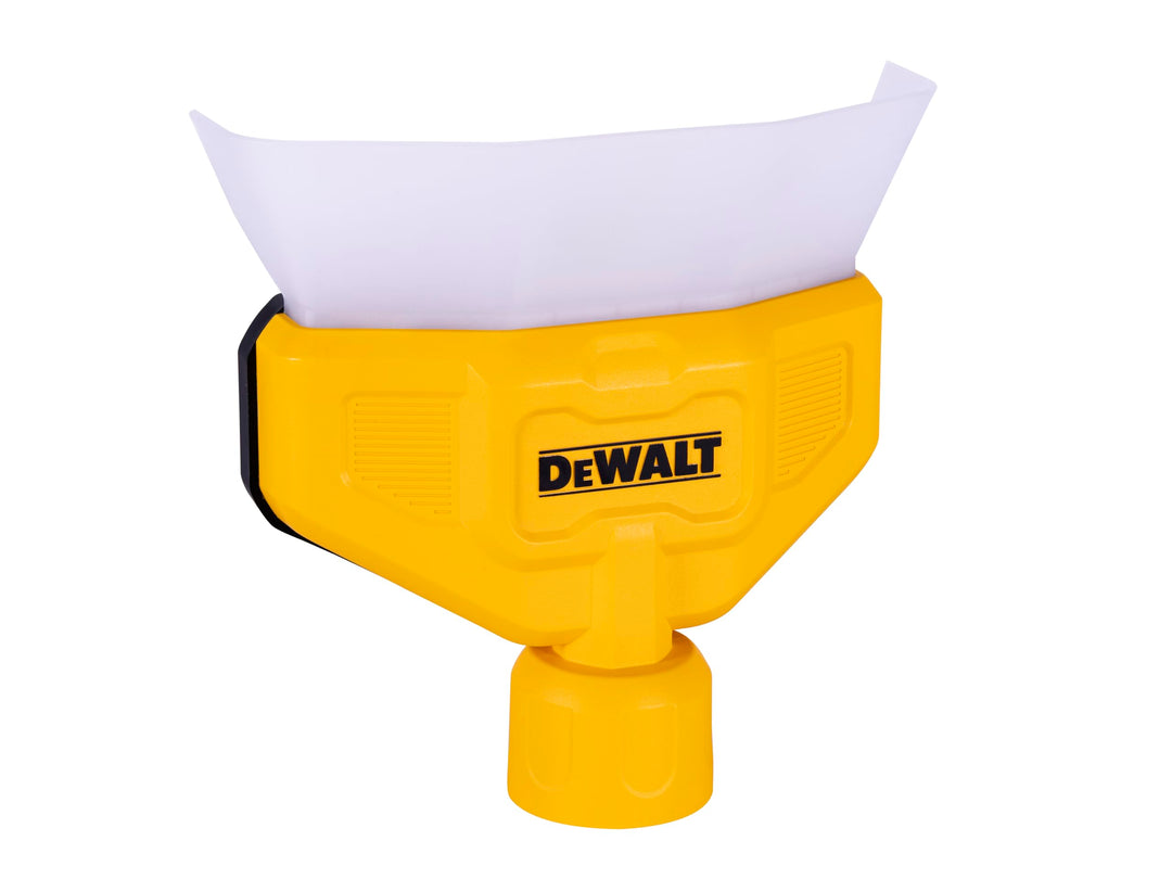 DEWALT DXVA00-1500E Staubsammler hat EIN Trichterdesign für maximale Schmutzaufnahme.Eine Gummidicht