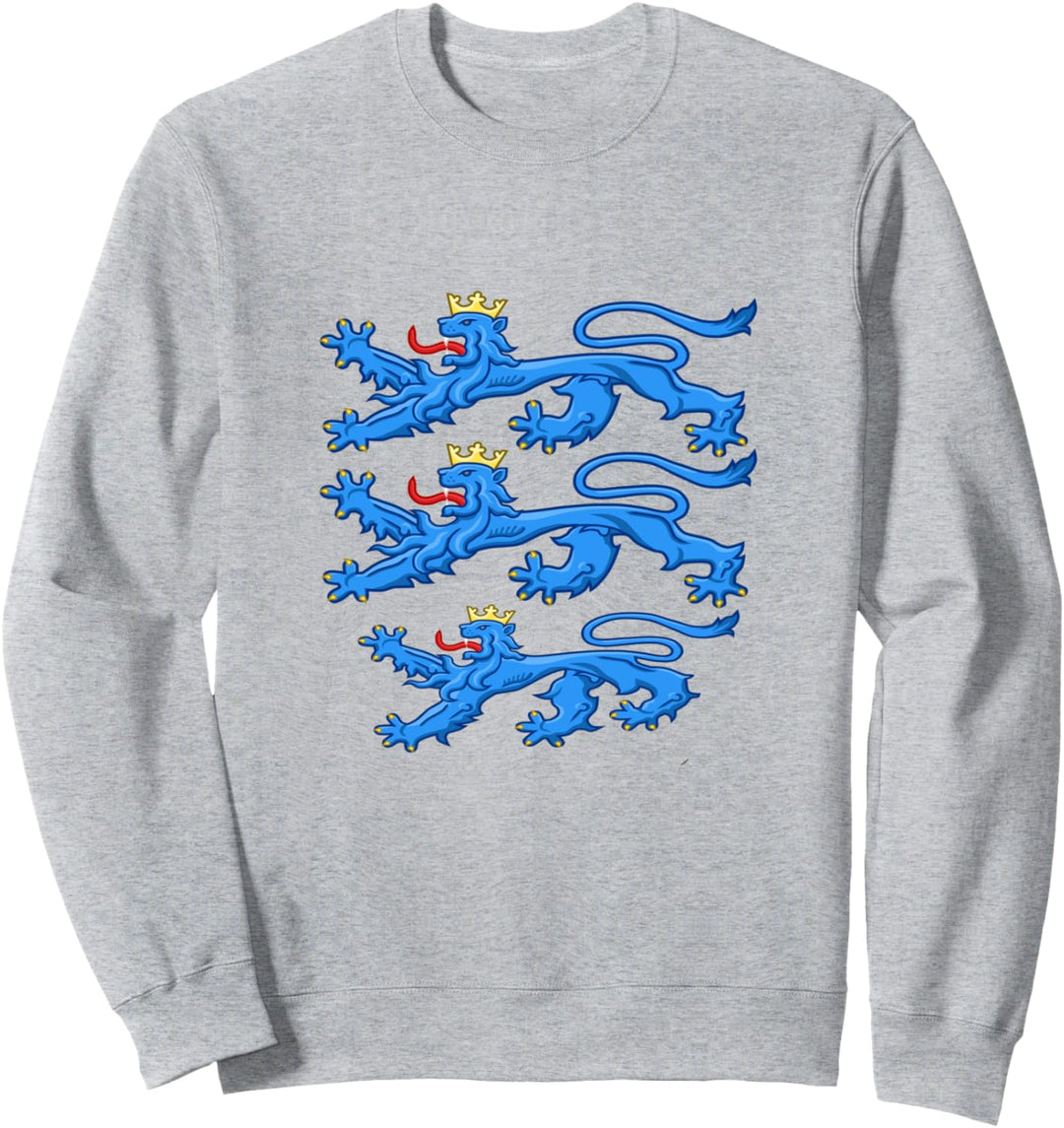 Coat Of Arms Of Denmark Shirt Rigsvaben Three Crowned Lions Sweatshirt