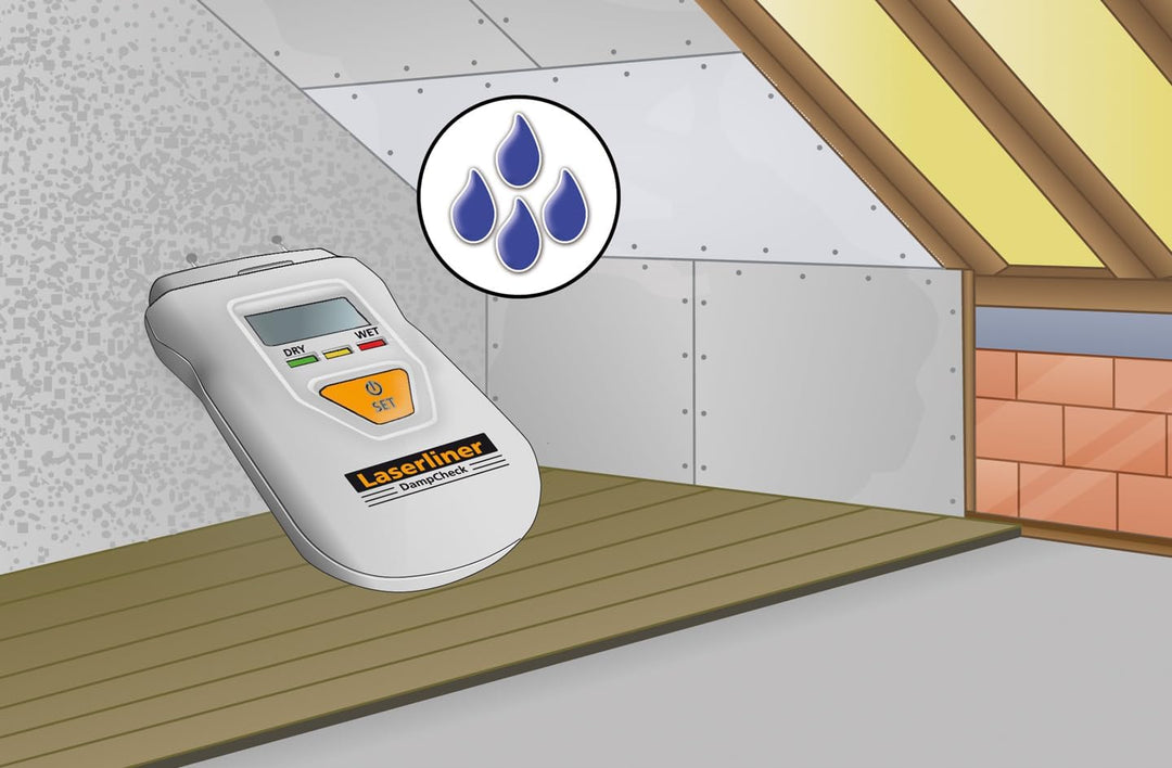 Laserliner DampCheck Baufeuchtemessgerät
