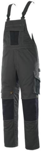 Mascot Latzhose "Augsburg" Grösse L82cm/C56, 1 Stück, anthrazit / schwarz, 12169-442-1809-82C56, 56