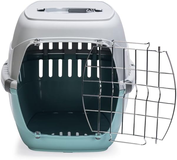 Karlie Eco Transportbox Tourist 2, 56X36X36 cm, Aquamarin Tourist 2 56X36X36 cm, Tourist 2 56X36X36