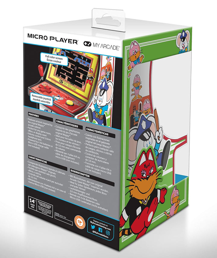 6 Zoll Collectible Retro Mappy Micro Player Mappy Single, Mappy Single