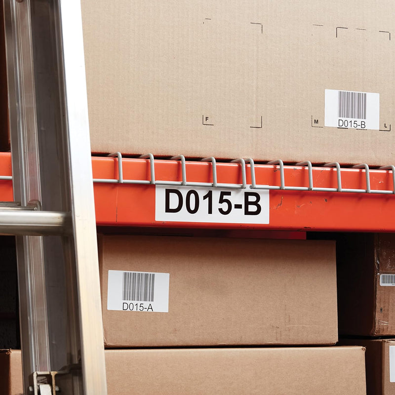 DYMO Original LabelWriter Hochleistungs-Etiketten | 59 mm x 102 mm | weisses Kunststoff-Etikett | Ro