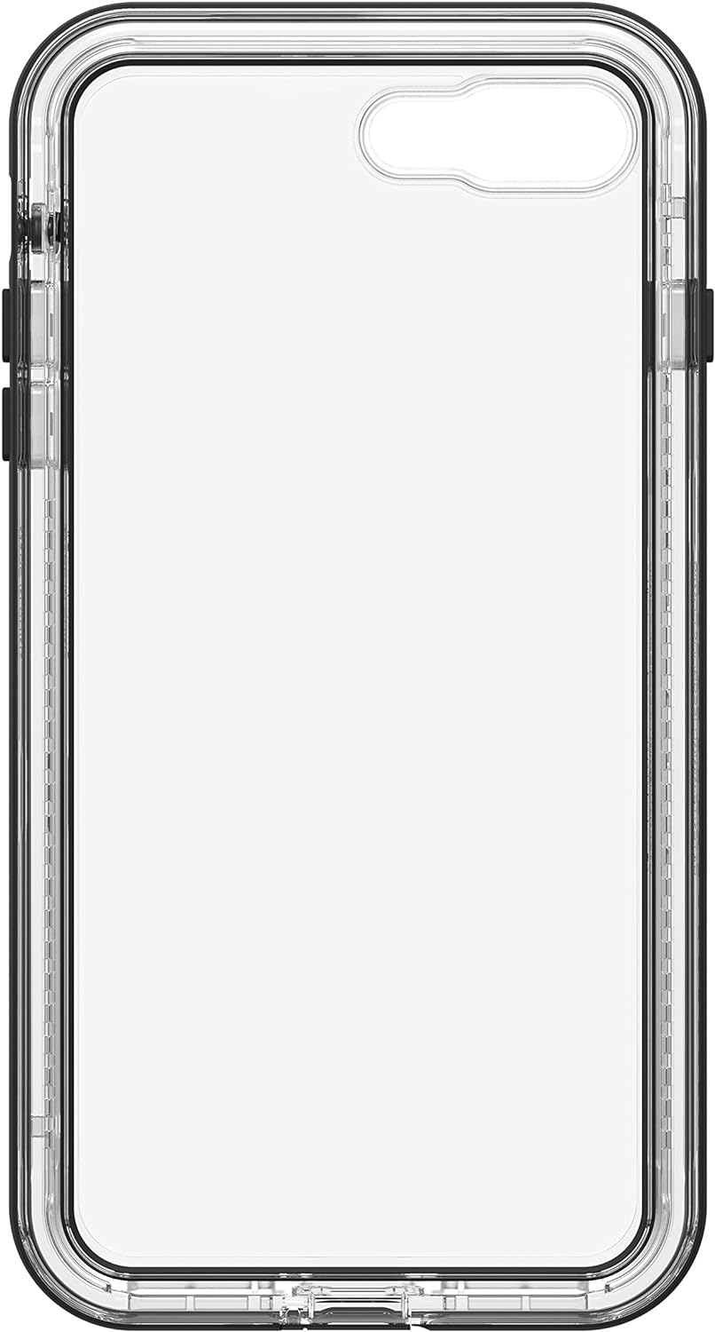LifeProof Next schmutzdichte Schutzhülle für iPhone 7 Plus/8 Plus, schwarz transparent geeignet für