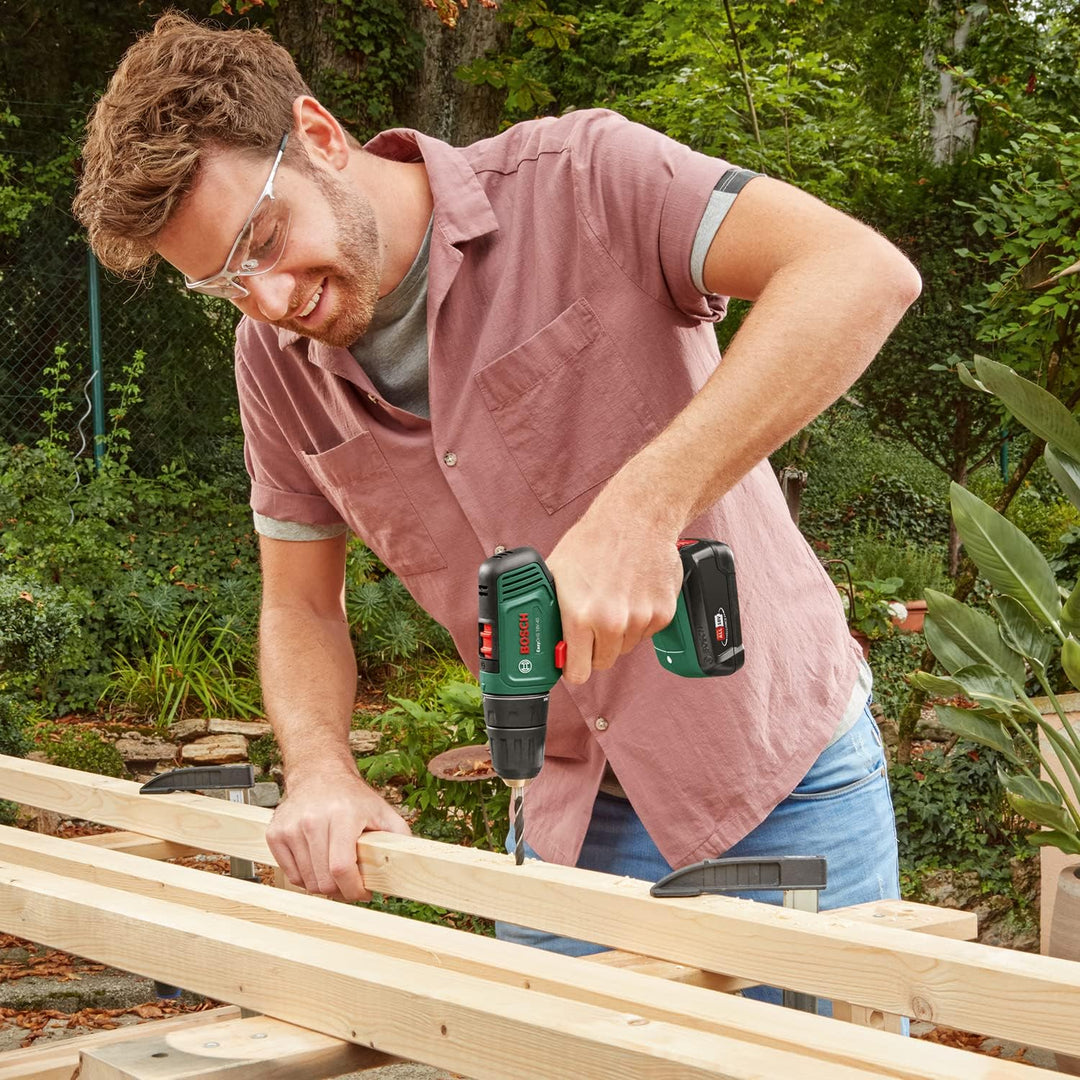 Bosch Home and Garden 06039D8005 Bosch Akkuschrauber EasyDrill 18V-40 (2 Akku 2,0 Ah, 18 Volt System