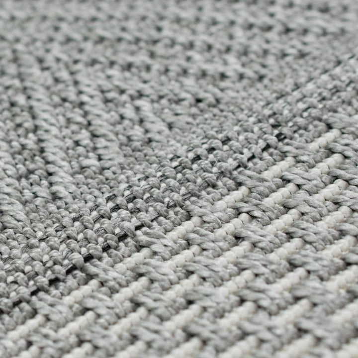 Teppich-Traum In- &amp; Outdoor Teppich Sisal Optik Wohnzimmer Küche Terrasse Balkon Diamanten Rautenmus