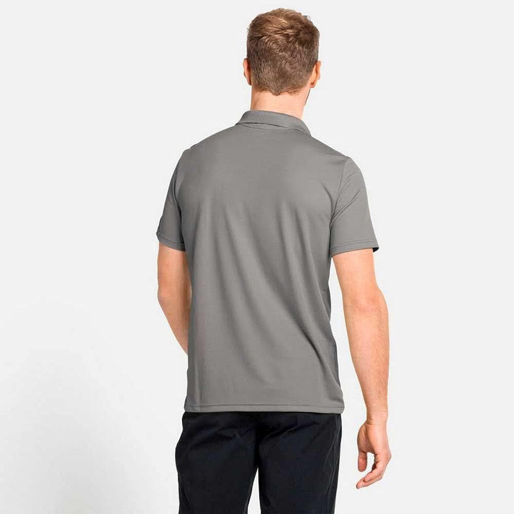 Odlo Herren F-Dry_550802 Polo Shirt S Odlo Steel Grey, S Odlo Steel Grey