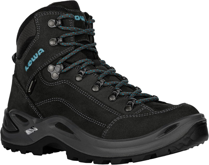 LOWA Renegade GTX MID Unisex Wanderstiefel Outdoor Goretex 47 EU Grau, 47 EU Grau
