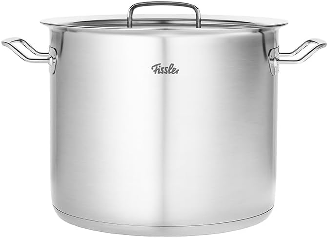 Fissler Original-Profi Collection/hoher Edelstahl-Kochtopf (Ø 28 cm, 14 L) Töpfe inkl. Metall-Deckel