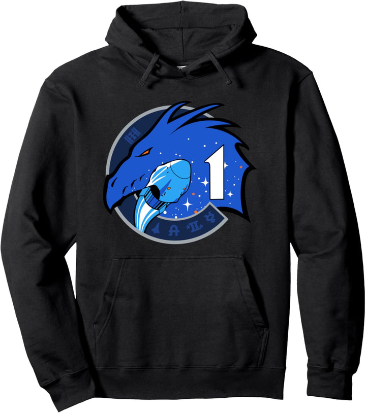 NASA Dragon Mission One Commercial Crew-1 Insignia Pullover Hoodie
