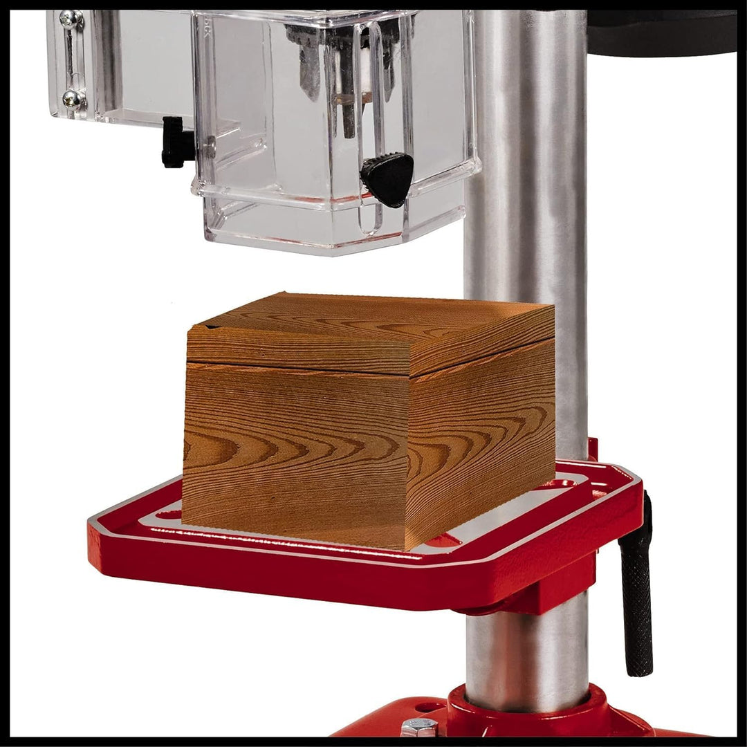 Einhell Säulenbohrmaschine TC-BD 450 (450 W, bis 2650 min-1, 5 Stufen, max. Bohrtiefe 50 mm, Bohrtie