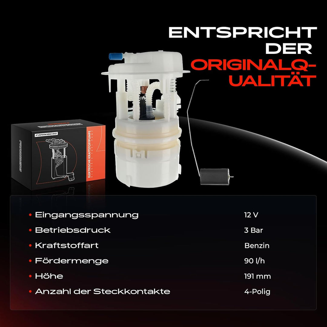 Kraftstoffpumpe Benzinpumpe für 406 8B 406 Break 8E/F 406 Coupe 8C 1.8L 2.0L 2.2L 3.0L Benzin 2000-2