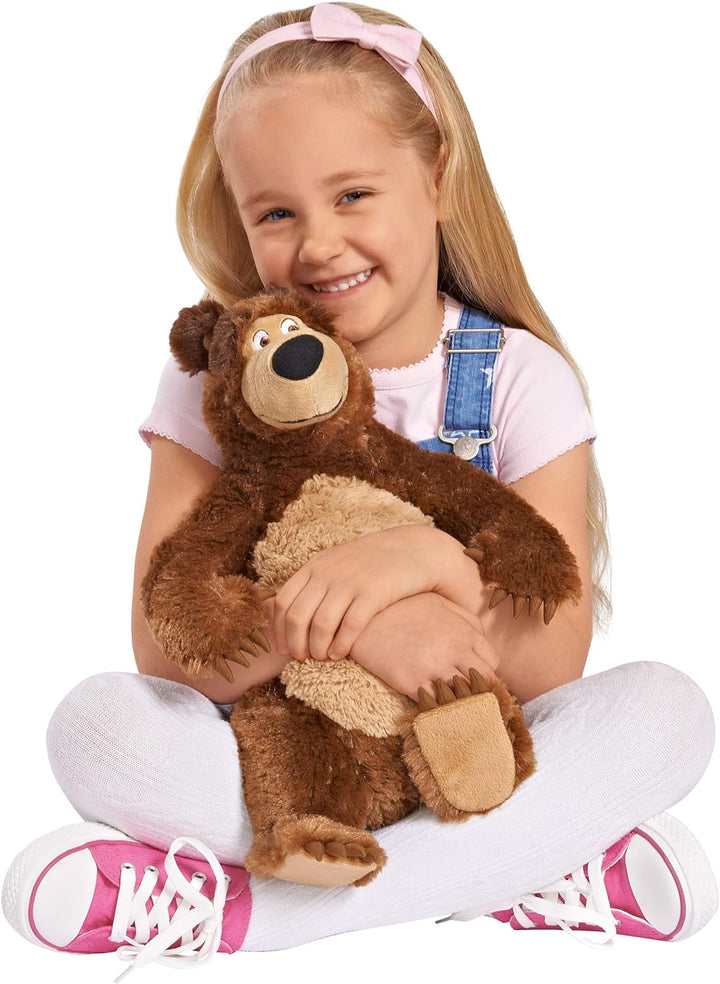 Simba Masha Bär 109301066 Plüschtier Misha, 40 cm, ab 3 Jahre Modern, Modern