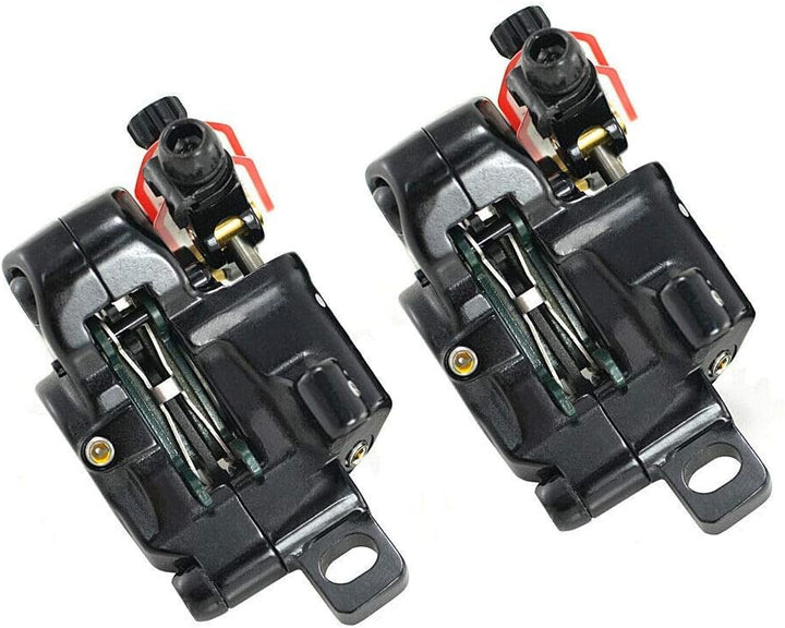 Juin Tech R1 Hydraulic Road CX Disc Brake Set 160mm with Rotor, Front and Rear, Black, JT1902