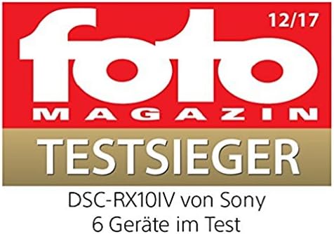 Sony RX10 IV | Premium-Kompaktkamera (1,0-Typ-Sensor, 24-600 mm F2,8-4,0 Zeiss-Objektiv, schneller 0