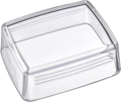 Westmark 2 Butterdosen aus Glas, Länge: 14,3 cm, Transparent, 208522E3 Glas Set 2tlg., Glas Set 2tlg