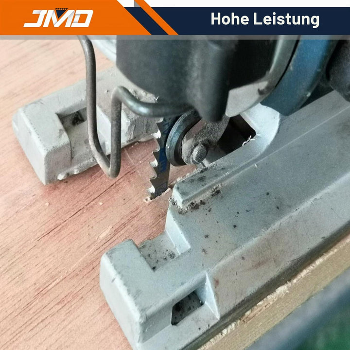 JMD 30 x T101D Holz Stichsägeblätter Set 100mm 6TPI Sägeblätter Stichsäge für Holz und Kunststoffsch
