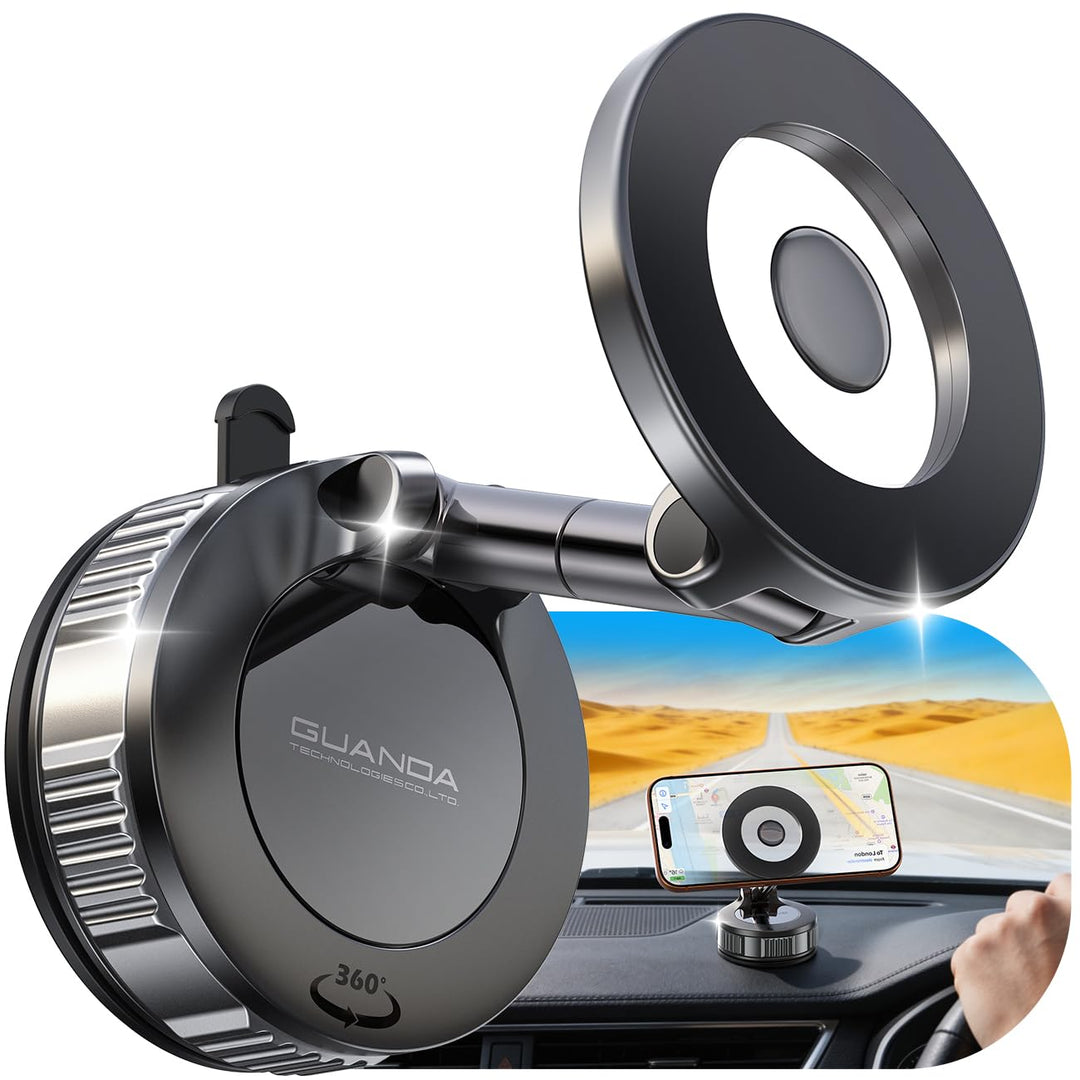 Magnetischer HandyhalterungAuto für Magsafe Autohalterung, [20x N55 Magnete &amp; Verbesserte 98 kPa Sau