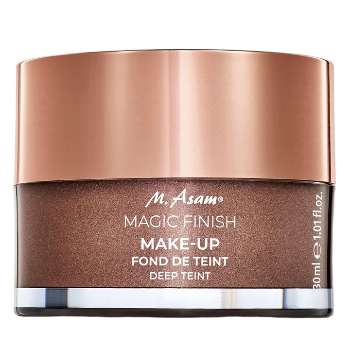 M. Asam MAGIC FINISH Make-up Mousse Deep Teint (30ml) – 4-in-1 : Primer, Puder, Concealer & Makeup,