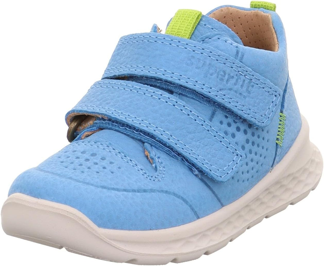 Superfit Jungen Breeze Sneaker 1-000363 Lauflernschuh 20 EU Hellblau Hellgrün 8410, 20 EU Hellblau H