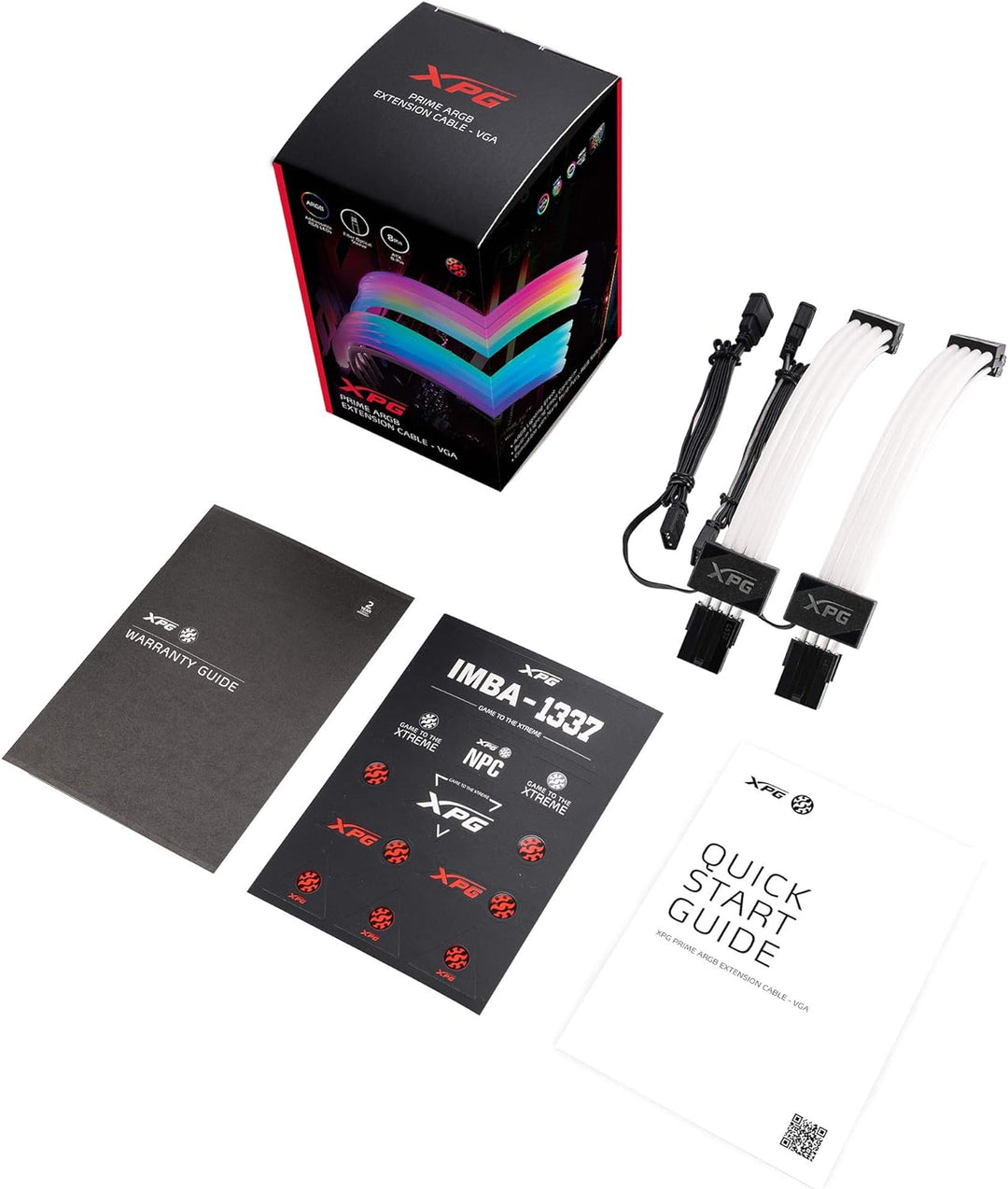 XPG ARGB Verlängerungskabel für VGA 8+8 Pin ARGBEXCABLE-VGA-BKCWW