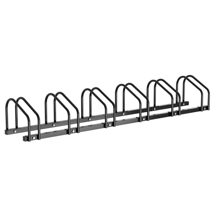 Fahrradständer für 6 Fahrräder, 35-55 mm Reifenbreite Mehrfachständer Aufstellständer Radständer Bod