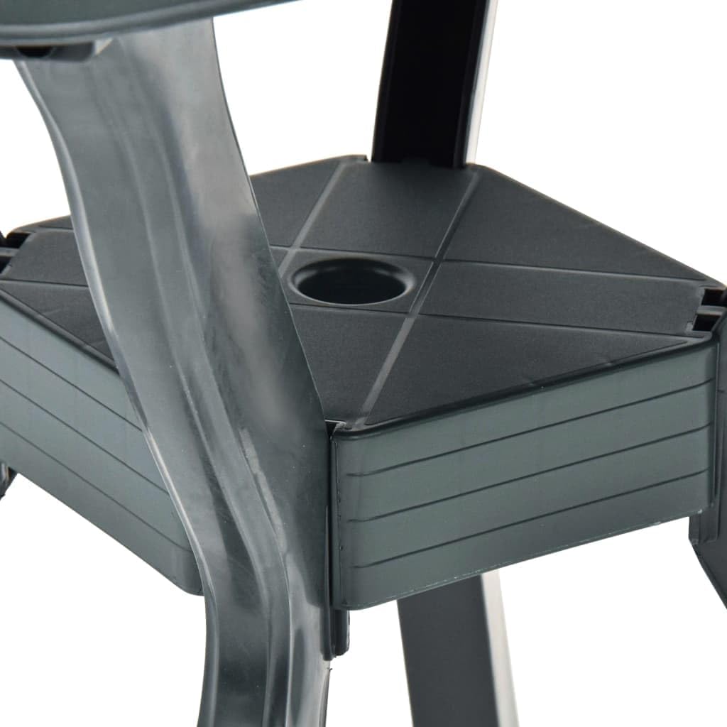 vidaXL Bistrotisch Gartentisch Balkontisch Beistelltisch Stehtisch Terrassentisch Campingtisch Essti