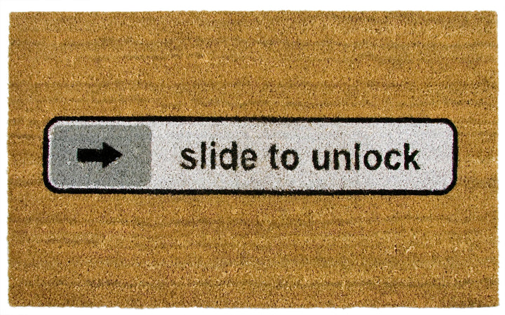 getDigital Fussmatte Slide to unlock