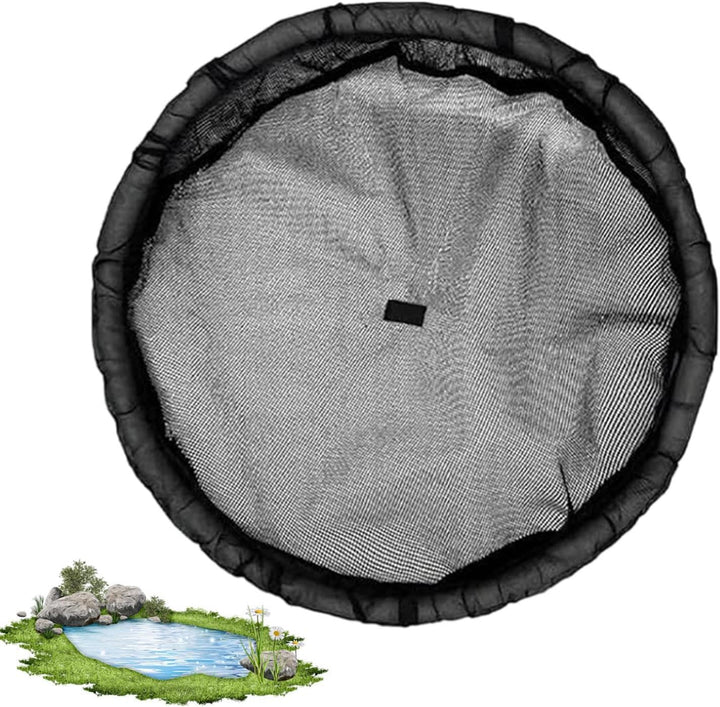 Floating Island Pflanzenschutz, feines Netz, 45 cm | Runde schwimmende Flora Island für Gartenteich
