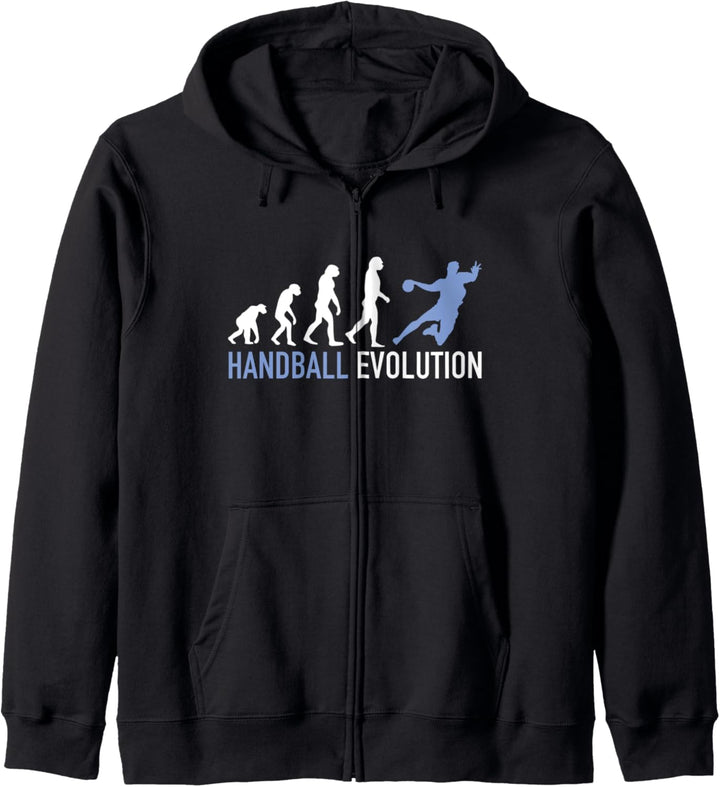 Handballer Handballspieler Evolution Handball Kapuzenjacke