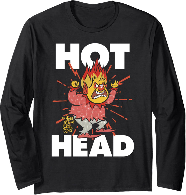 The Year Without a Santa Claus Hot Head Weihnachtsmann Langarmshirt
