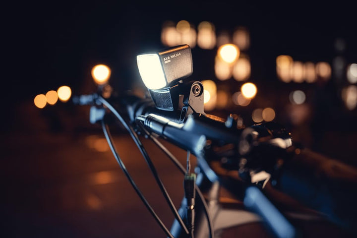 AXA Nxt 30 Switch Dynamo Fahrradlicht – 30 Lux Frontlicht – Steady-Light-Funktion – StVZO Zulassung