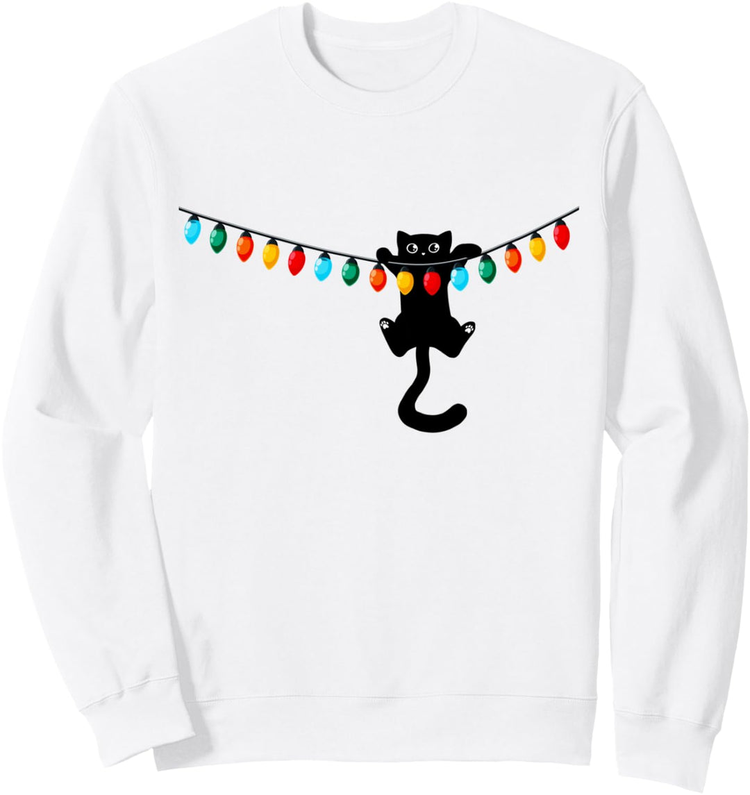 Merry Catmas Weihnachten Herren Damen Kinder Lustige Katze Weihnachten Sweatshirt