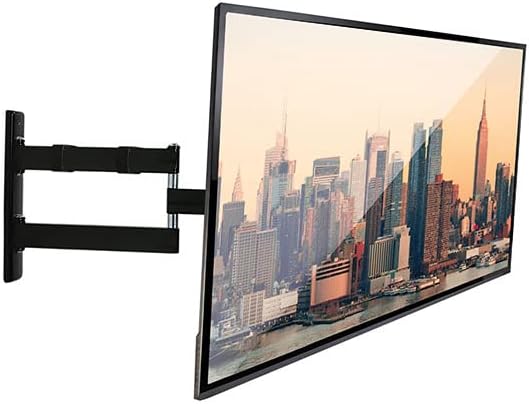 B-TECH BT7515/PB Neig- und drehbare Doppelarm-Flachbildschirmwandhalterung (Displaygrösse bis zu 107
