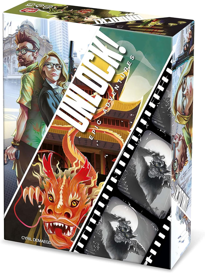 Asmodee - Unlock! Epic Adventures - Escape Room in einem Brettspiel, 1-6 Spieler, 10 Jahre alt, ital