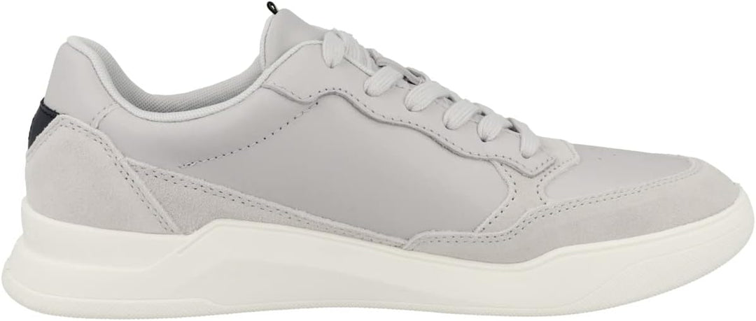 Tommy Hilfiger Herren Cupsole Sneaker Elevated Cupsole Leather Mix Schuhe 44 EU Light Cast, 44 EU Li