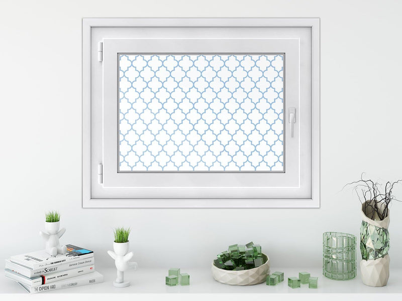 Fenster-Deko Fensterbild I Sonnenschutz Fenster Aufkleber I Deko für Bad, Küche, Kinderzimmer - Farb