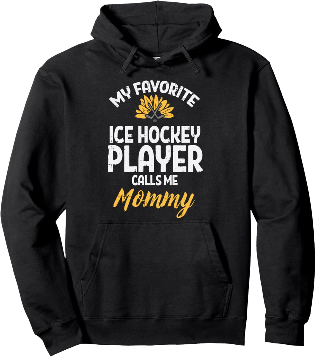 Favorite Eishockeyspieler Mama Sonnenblume Mama Frauen Pullover Hoodie