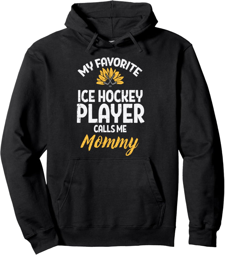 Favorite Eishockeyspieler Mama Sonnenblume Mama Frauen Pullover Hoodie
