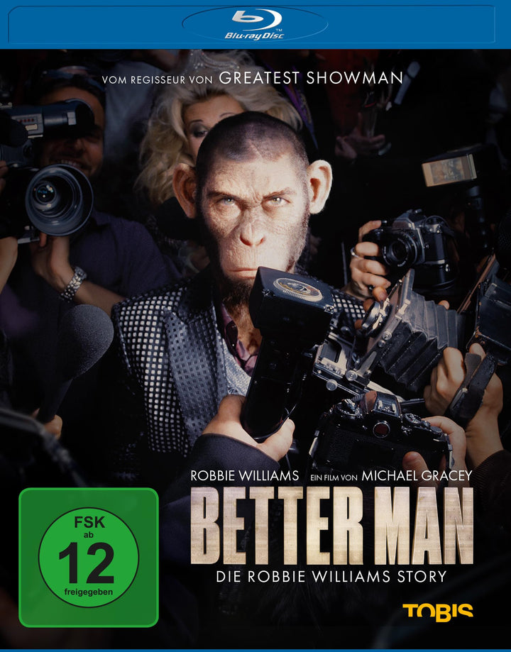 Better Man - Die Robbie Williams Story, Blu-ray