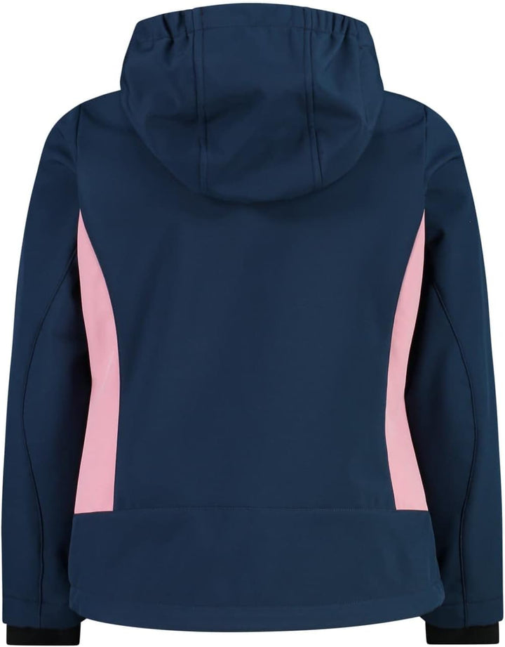 CMP Jungen Softshelljacke für Kinder Jacke (1er Pack) 104 Blau-Rouge, 104 Blau-Rouge