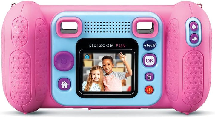 VTech Kidizoom Fun Rose Kinder Digitalkamera mit Display, Videos, Trucages, Spezialeffekte, Kindersi