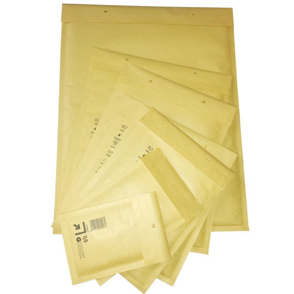1200 B 2 Luftpolstertaschen Umschläge Warensendung braun dimapax