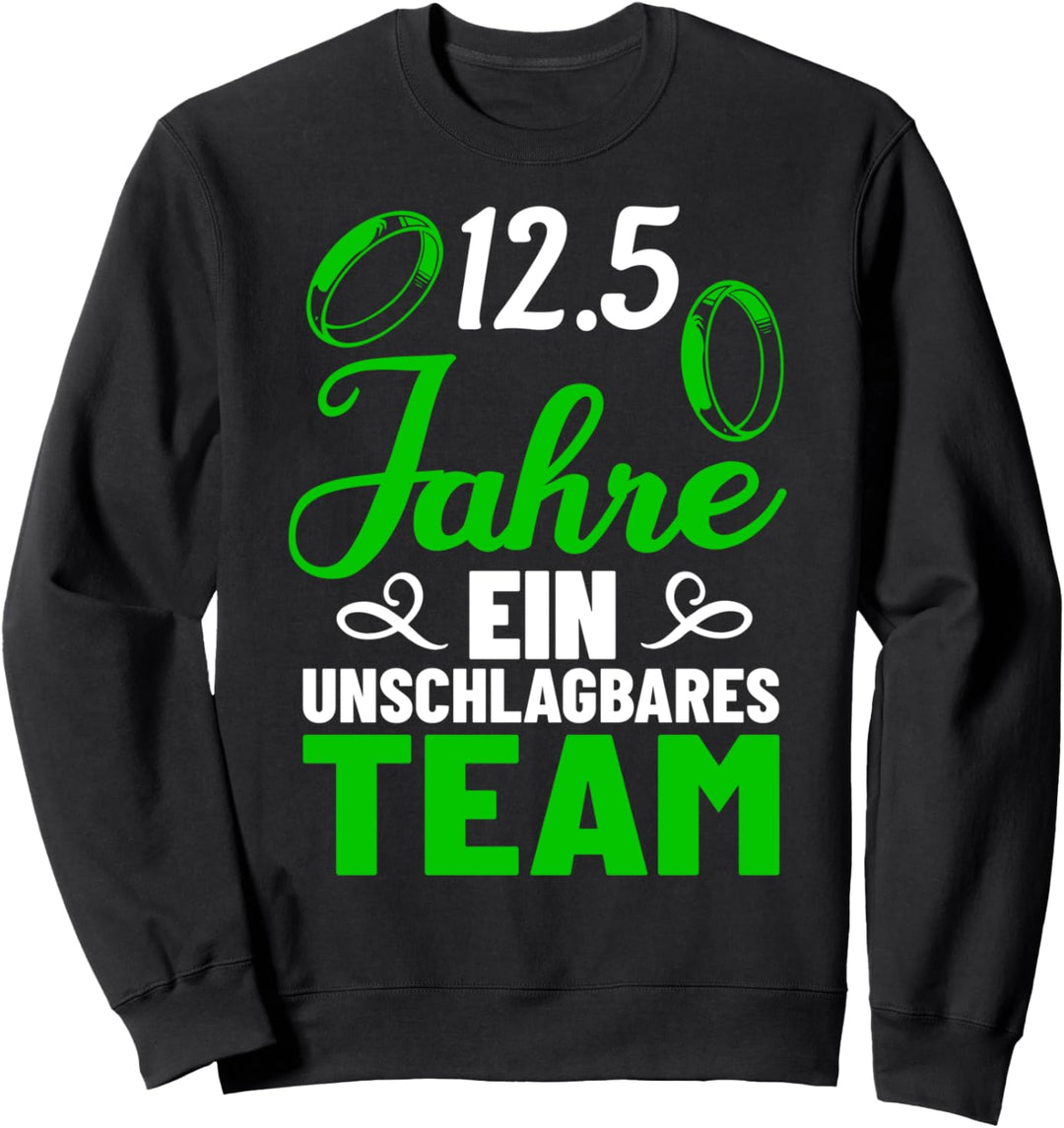 Hochzeitstag Jubiläum Petersilienhochzeit Deko Ehepaar Sweatshirt